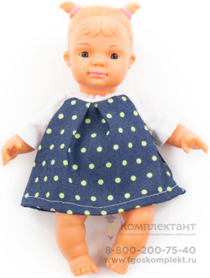 Кукла тактильная Крошка Даша 19 см 