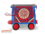 Бизиборд детский «Скорый поезд» (6 модулей) 