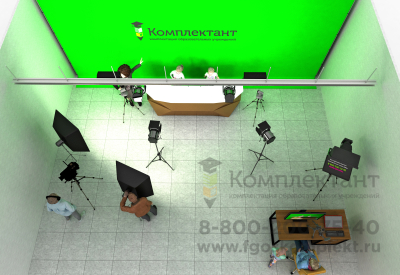 Школьная телестудия TV Studio Innovator Basic + доставка и установка