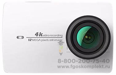Экшн-камера Xiaomi Yi 4K Action Camera (Белая)