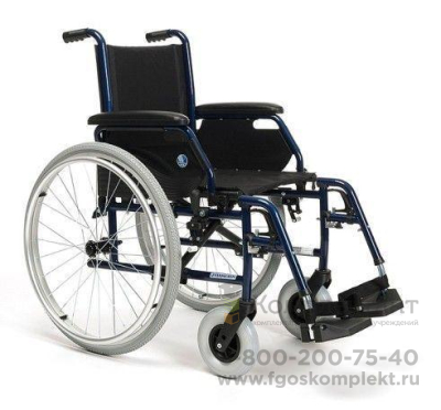 Кресло-коляска механическая с приводом от обода колеса (ультролегкая) Jazz S50 арт. RX15367 