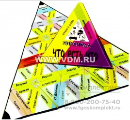 МОЛ Что есть что? Игра-пирамида (*) С-234 (6-9лет) настольно-печатная игра