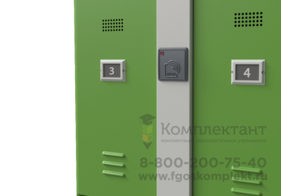 Шкаф для хранения и зарядки мобильных телефонов Innovator на 8 ячеек с электронными замками 🪑 в Москве