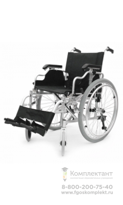 Кресло-коляска инвалидная алюминиевая LY-710-903N арт. MT10750 