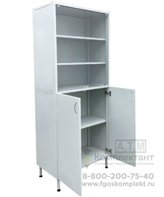 Шкаф для хранения лабораторной посуды ШДХЛП-114 (металлический)